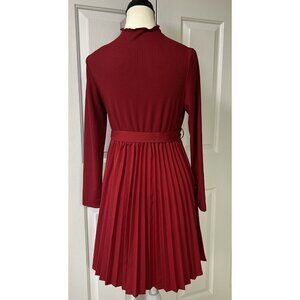 SHEIN Girls Youth Red 11-12 Y Long Sleeve Dress, 11 Years Old